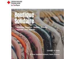 Boutique solidaire - Croix-Rouge Unité Locale de Saint-Étienne