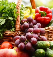 Bon pour des fruits et légumes bio et locaux mais également des produits laitiers, de la viande et de l'épicerie