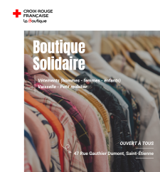 Boutique solidaire - Croix-Rouge Unité Locale de Saint-Étienne