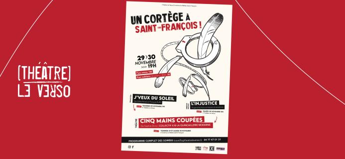 Un cortège à Saint-François Un cortège à Saint-François