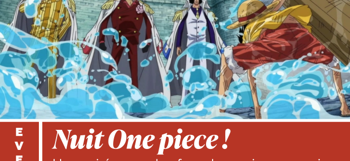 La Nuit One Piece à Paris-Tokyo ! nuit one piece librairie Paris Tokyo