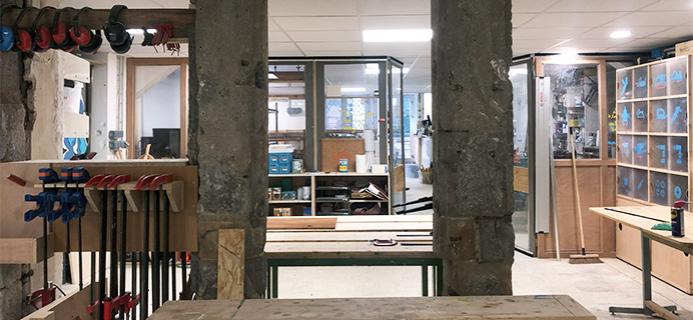 Vue de l'atelier