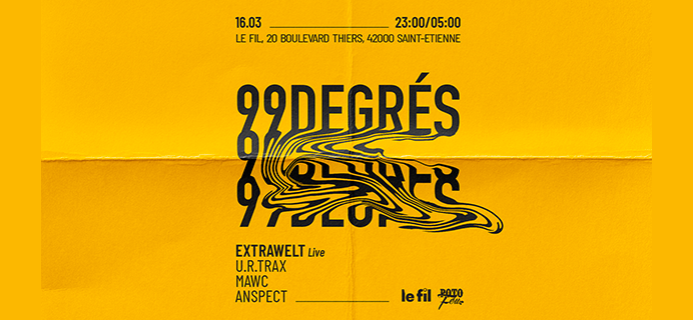 99° w/ Extrawelt Live, u.r.trax, & P.F.R 99° w/ Extrawelt Live, u.r.trax, & P.F.R